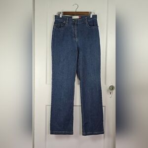 Christopher & Banks Straight Leg High Rise Jeans 8